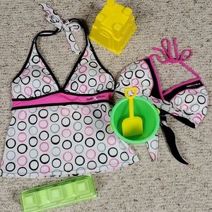 Bathing Suit ZeroXposur Two Pieces Swimsuits Bikini Top and Bottom UPF 30
